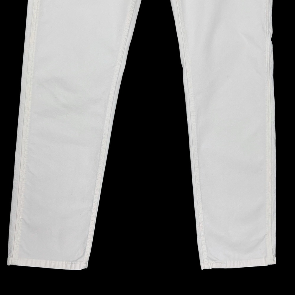 Levis‎ Pants Men 34x36 (ACTUAL 32x31.5) Ivory White Carpenter Twill Straight - Picture 2 of 15
